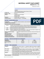 MSDS Bleach PDF