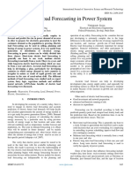 Electrical Load Forecasting in Power System