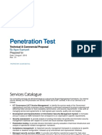 Penetration Test: Technical & Commercial Proposal