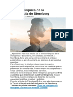 Teoría Triárquica de La Inteligencia de Sternberg