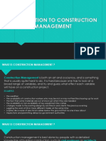 Construction Management