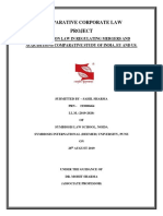 Competition Law in Regulating Mergers and Acquisitions Comparative Study of India, Eu and Us