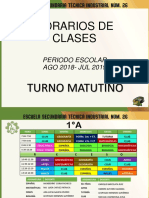 Horario Esti26