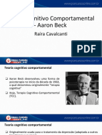 Teoria Cognitivo Comportamental - Aaron Beck: Raíra Cavalcanti