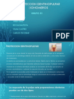 Proteccion Dentinopulpar/ionomeros