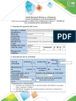 ) A partir de la información suministrada en las lecturas cada uno debe realizar un esquema que relacione las diferentes escalas de la contaminación atmosférica (local, regional, global), los procesos involucrados y los impactos generados. El esquema puede ser un mapa conceptual, mapa mental, cuadro sinóptico, (…), el que usted considere más apropiado.  – Clasificar Los Contaminantes Atmosféricos