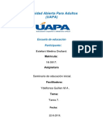 Tarea 7 Seminario de Educacion Inicial.