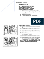 Compressor: On - Vehicle Inspection