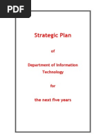 Draft Strategy Plan DIT 310810