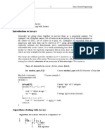 1 - Array Revision