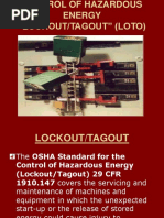 Lock Out Tag Out