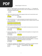 Contractors' and Consultants' Materials Engineer Test Reviewer (DPWH)