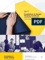 Foundations in Design Thinking Certificate Full Syllabus