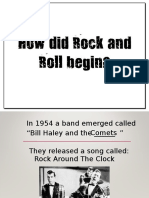 History of Rock and Roll