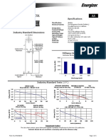 Energizer E91: Product Datasheet