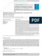 Currents in Pharmacy Teaching and Learning: Bobby Jacob, Samuel Peasah