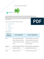 Difference Between Lossy Compression and Lossless Compression