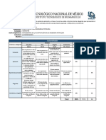 Rubrica y Evaluación de Autorreflexión Tema 1