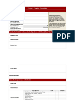 Project Charter Template