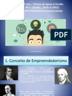 Perfil e Potencial Do Empreendedor