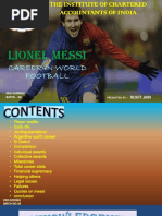 Lionel Messi PPT by Rohit Jain