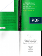 Barroso, J. (2006) (Org.) A Regulação Das Politicas Publicas em Educação - Lisboa - Educa