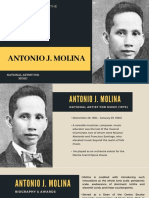 Antonio J. Molina: Contemporary Arts in The Philippines