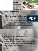 Matrimonios Abiertos A La Vida