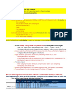 3G KPI Optimization Sheet Nokia