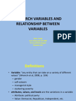 Research Variables