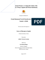 The Phenomenal Women: A Comparative Study of The Select Poetry of Maya Angelou and Meena Kandasamy