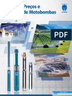 Lista de Preços e Selção de Motobombas Abril 2016