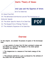 3.1. Ideal Gases 3.1.1. Experimental Laws and The Equation of State