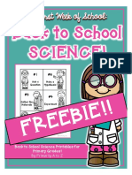 Back To School Science Freebie