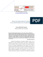 Sin Pan y Sin Trabajo Denuncia y Resistencia en La Novela El Trabajo de Anibal Jarkowski PDF