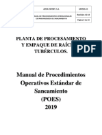 Manual de Poes Aziza Export, S.a.2019