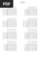 Nonogramas 5x5