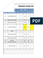 12.primary Pump Head Calculation