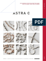 Astra C: CNC Diamond Cutting Machine For Chains Built by Beads, Ovals and Cilinders