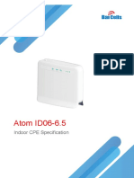 Baicells Atom ID06-6.5 Indoor CPE Specification-V1.2