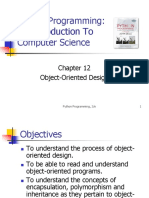 Python Programming: An Introduction To Computer Science: Object-Oriented Design