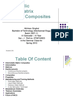 Intermetallic Matrix Composites