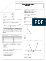 Atividades de Função