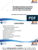 Sistema Portuario Nacional en Apoyo Al Comercio Exterior de Guatemala