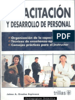 Capacitación y Desarrollo de Personal