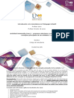 Formato para Elaborar El Trabajo de Solución de Casos Con Conceptos Principales de Las Unidades 1 y 2