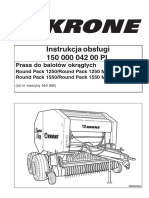 Prasa Belująca Krone Round Pack 1270 - 1550