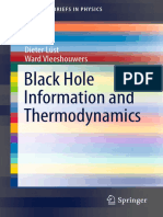 Black Hole Information and Thermodynamics