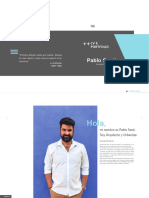 CV + Portfolio - Arq. Pablo Santi