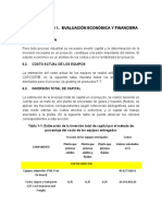 Evaluación Económica y Financiera